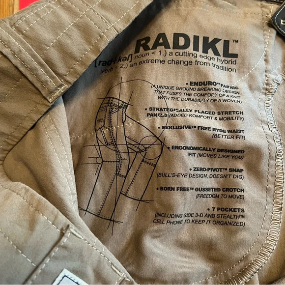 KUHL Mountain Grown- RADIKL Klassik Men’s Pants Size - 40x34 NWT -Gorpcore - Picture 4 of 11